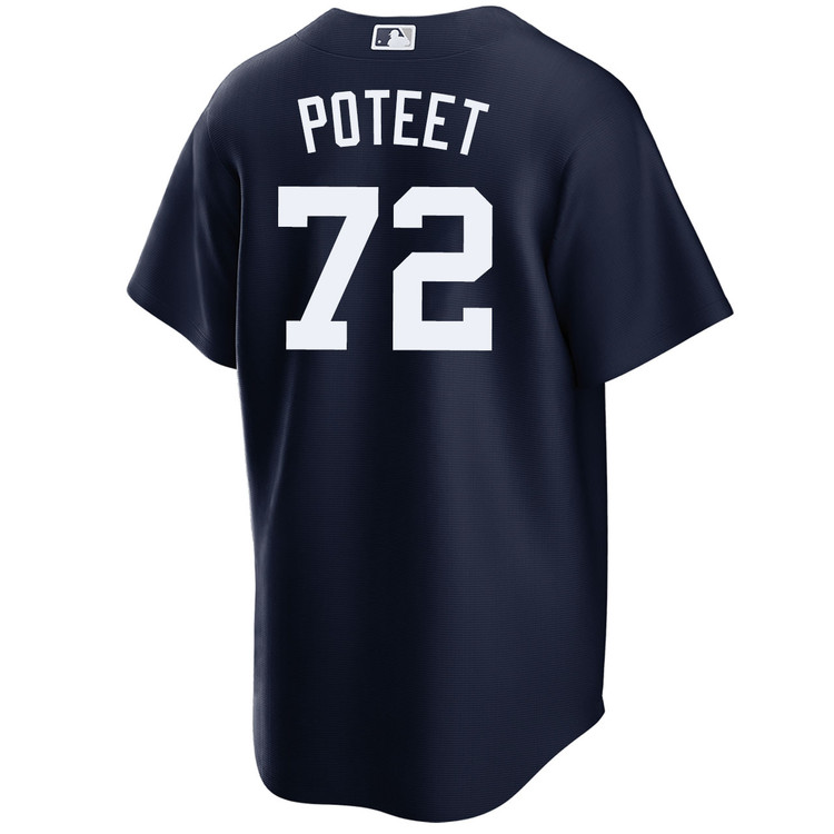 Cody Poteet New York Yankees Alternate Navy World Series Jersey