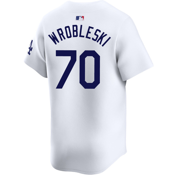 Justin Wrobleski Los Angeles Dodgers Youth Home Limited World Series Jersey