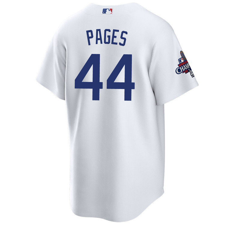 Andy Pages Los Angeles Dodgers Home World Series Champions Jersey