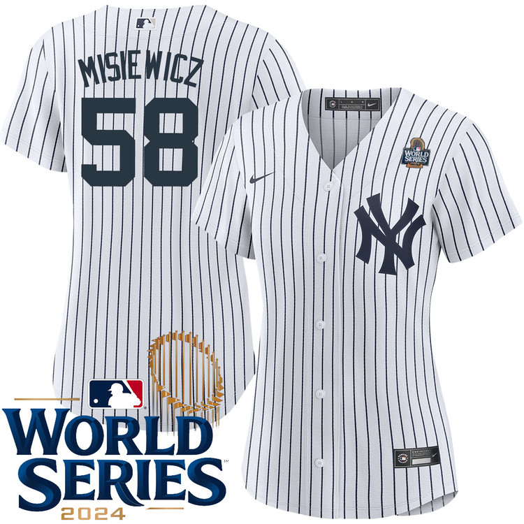 Anthony Misiewicz New York Yankees Women's Home World Series Jersey