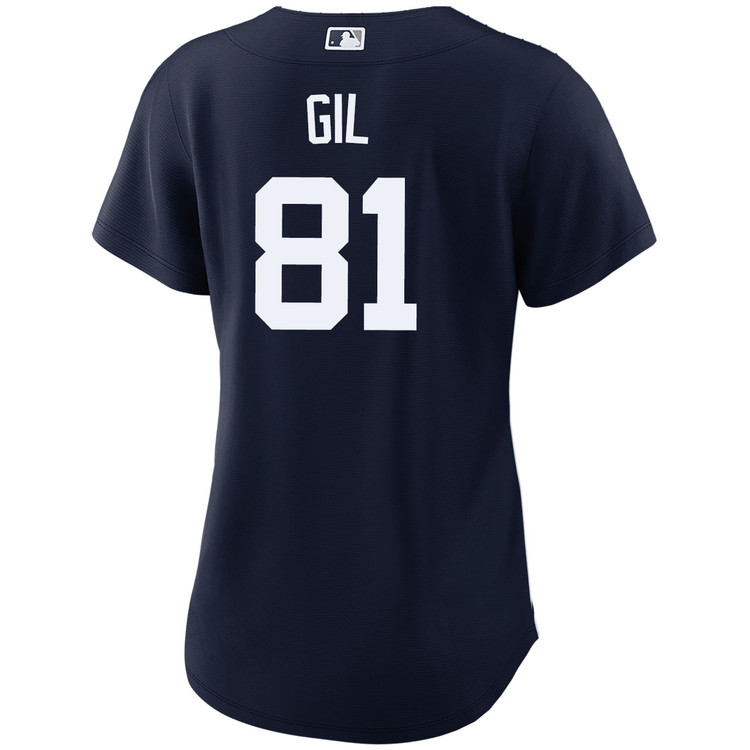 Luis Gil New York Yankees Women's Alternate Navy World Series Jersey