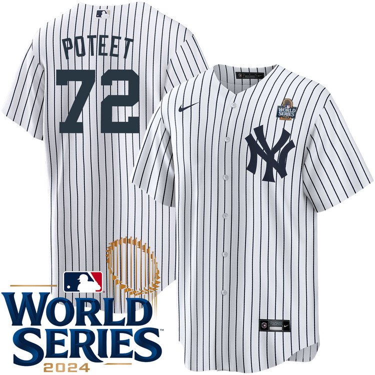 Cody Poteet New York Yankees Home World Series Jersey