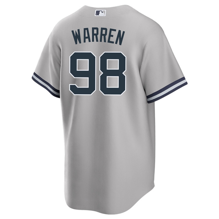 Will Warren New York Yankees Road World Series Jersey