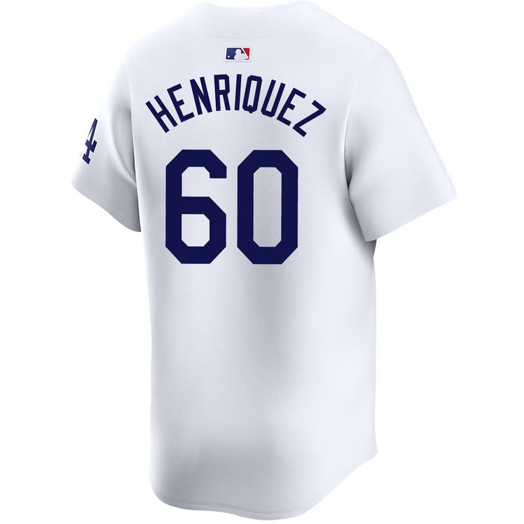 Edgardo Henriquez Los Angeles Dodgers Youth Home Limited World Series Jersey