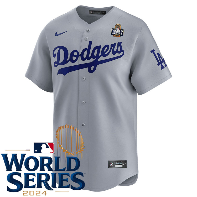 Los Angeles Dodgers Alternate Road Limited World Series Jersey