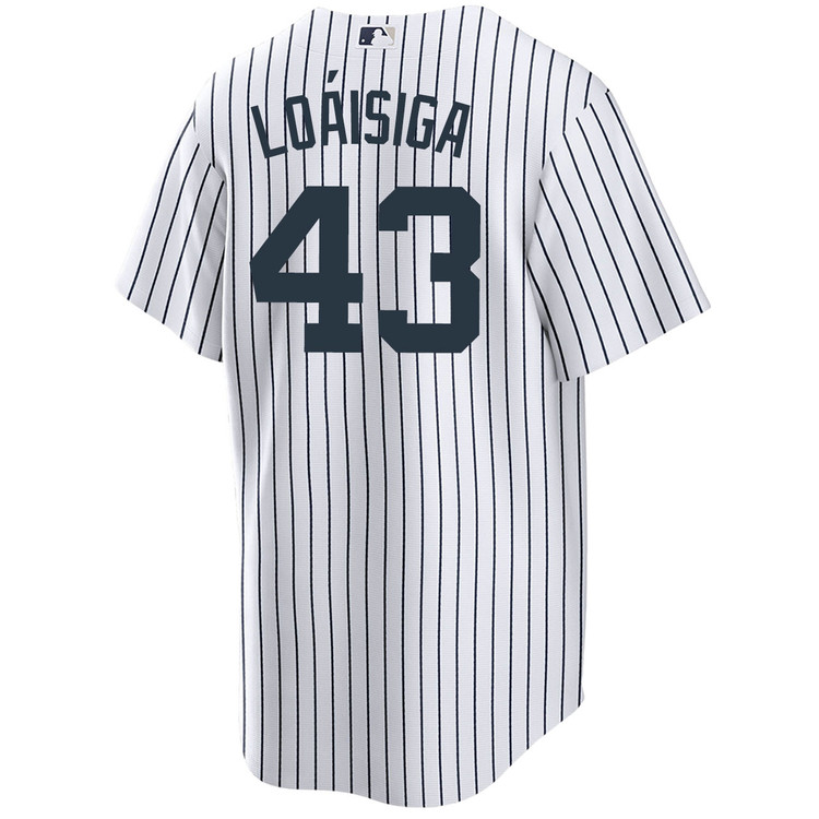 Jonathan Loaisiga New York Yankees Home World Series Jersey