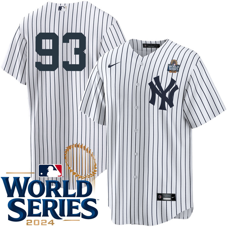 Ben Rice New York Yankees Home Player World Series Jersey