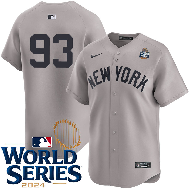 Ben Rice New York Yankees Road Limited Player World Series Jersey