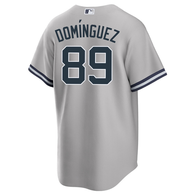 Jasson Dominguez New York Yankees Road World Series Jersey