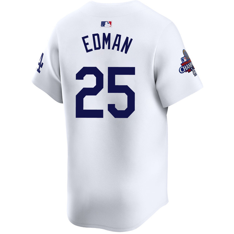 Tommy Edman Los Angeles Dodgers Home Limited World Series Champions Jersey