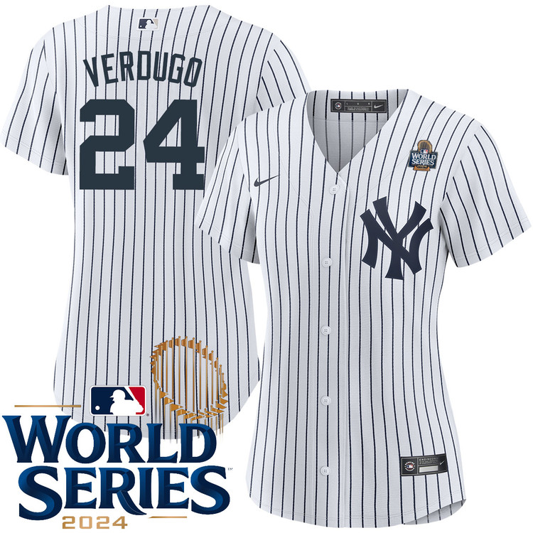 Alex Verdugo New York Yankees Women's Home World Series Jersey