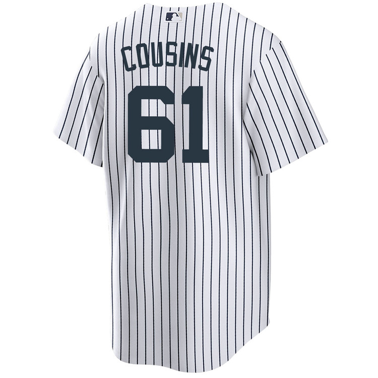 Jake Cousins New York Yankees Home World Series Jersey