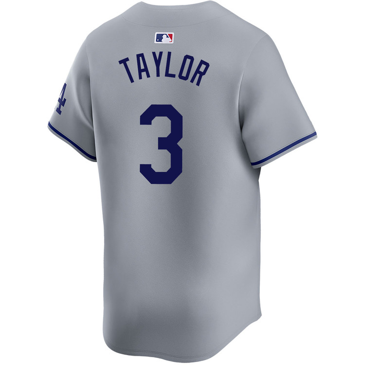 Chris Taylor Los Angeles Dodgers Road Limited World Series Jersey
