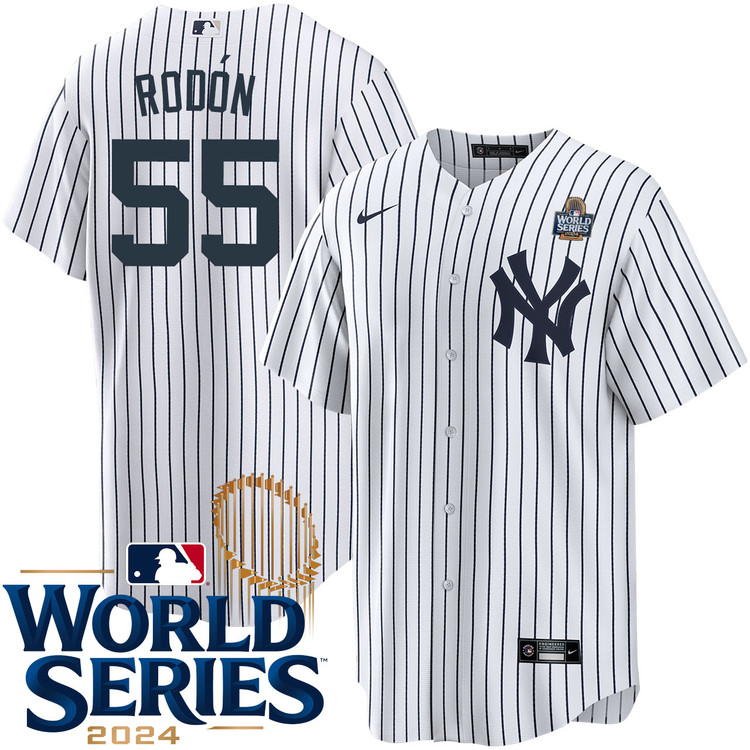 Carlos Rodon New York Yankees Home World Series Jersey
