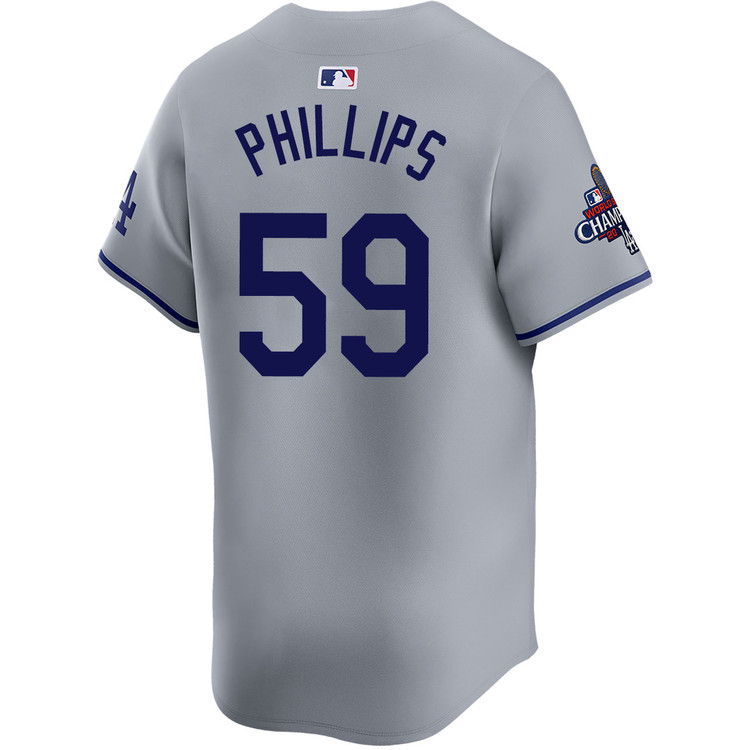 Evan Phillips Los Angeles Dodgers Road Limited World Series Champions Jersey