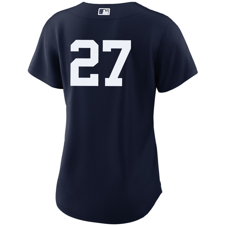 Giancarlo Stanton New York Yankees Women's Alternate Navy Player  World Series  Jersey