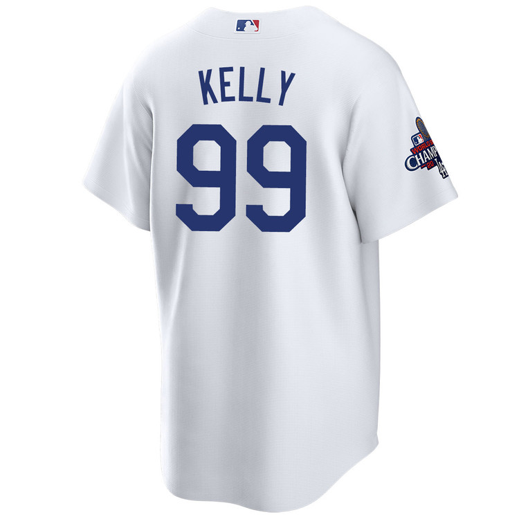 Joe Kelly Los Angeles Dodgers Youth Home World Series Champions Jersey