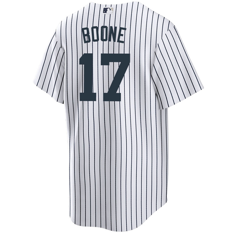Aaron Boone New York Yankees Home World Series Jersey