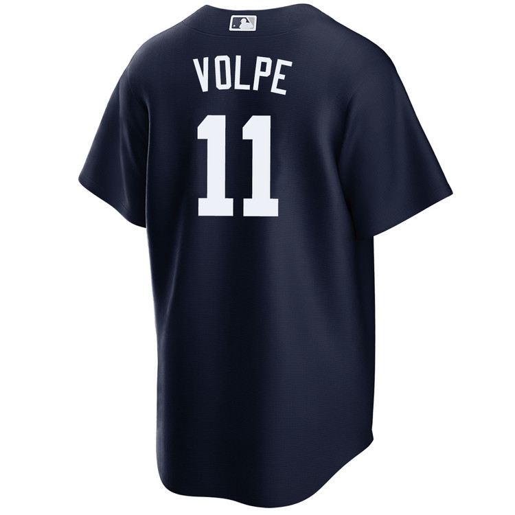 Anthony Volpe New York Yankees Alternate Navy World Series Jersey
