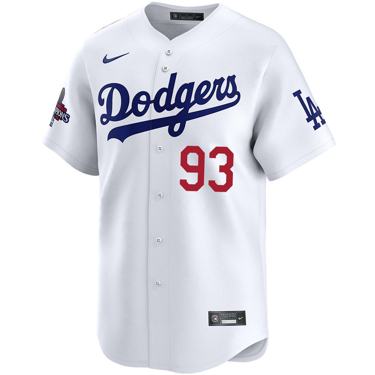 Kevin Kiermaier Los Angeles Dodgers Youth Home Limited World Series Champions Jersey