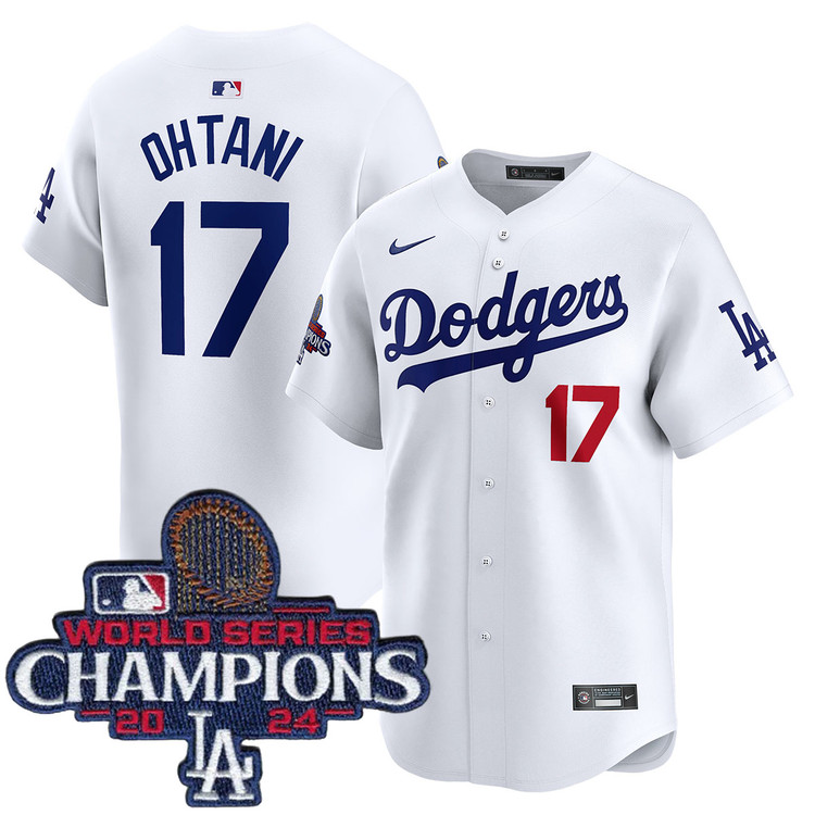 Shohei Ohtani Los Angeles Dodgers Home Limited World Series Champions Jersey