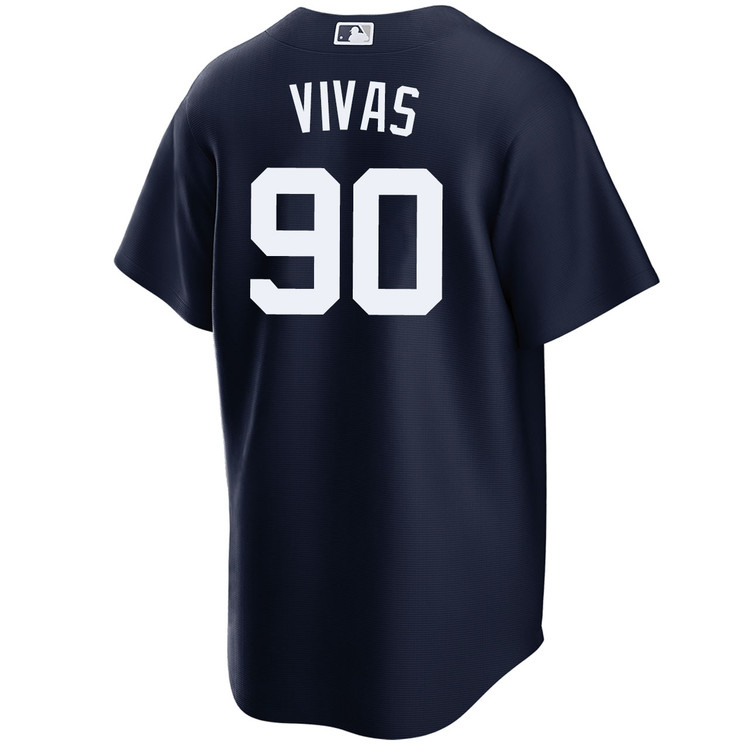 Jorbit Vivas New York Yankees Alternate Navy World Series Jersey