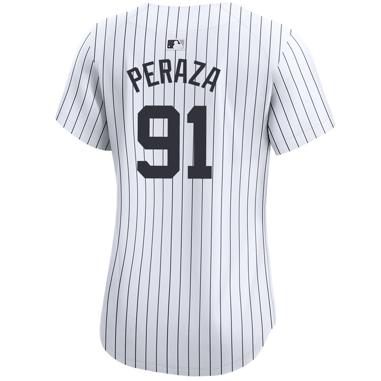Oswald Peraza New York Yankees Women's Home Limited World Series Jersey