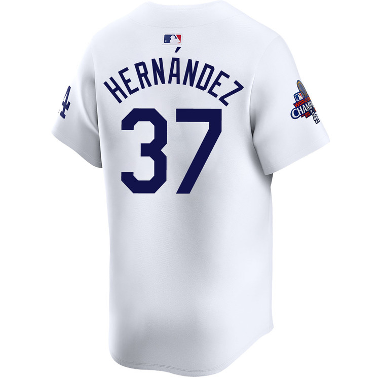 Teoscar Hernandez Los Angeles Dodgers Home Limited World Series Champions Jersey