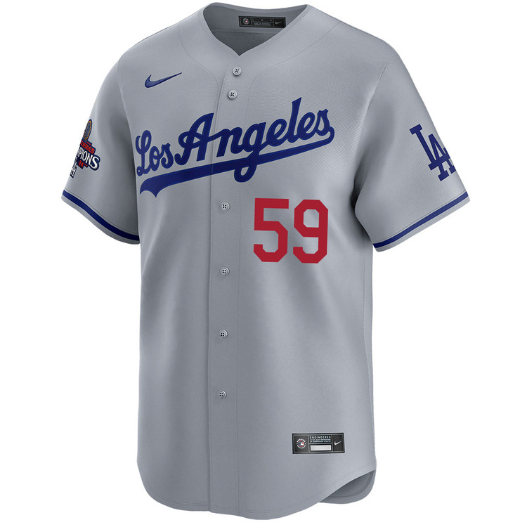 Evan Phillips Los Angeles Dodgers Road Limited World Series Champions Jersey