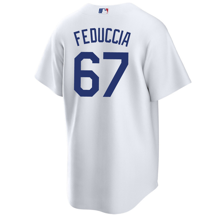 Hunter Feduccia Los Angeles Dodgers Home World Series Jersey