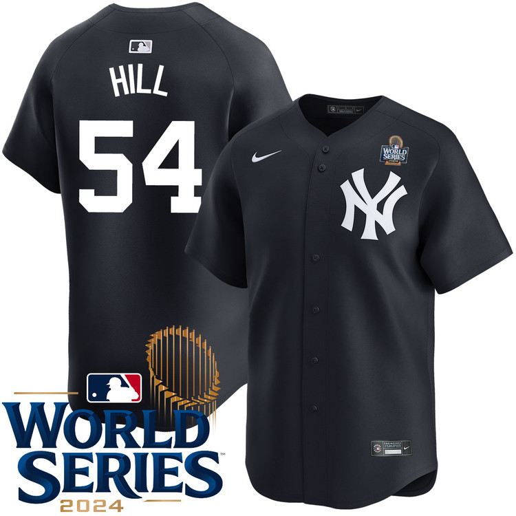 Tim Hill New York Yankees Alternate Limited World Series Jersey