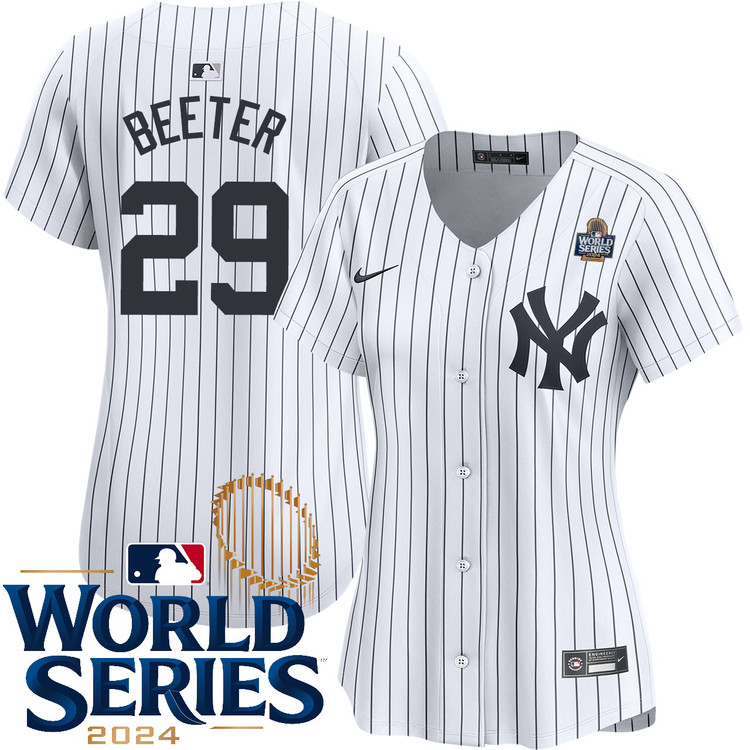 Clayton Beeter New York Yankees Women's Home Limited World Series Jersey