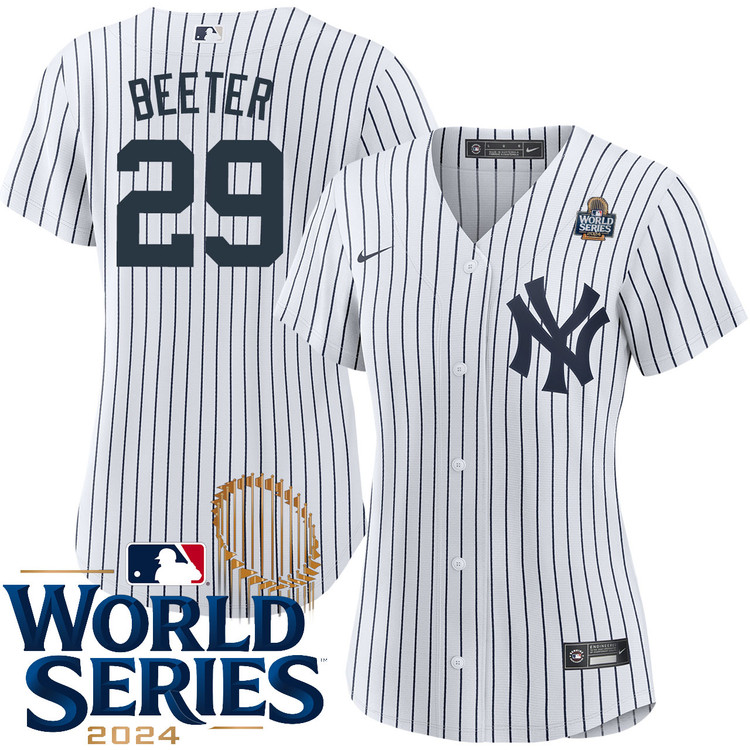 Clayton Beeter New York Yankees Women's Home World Series Jersey