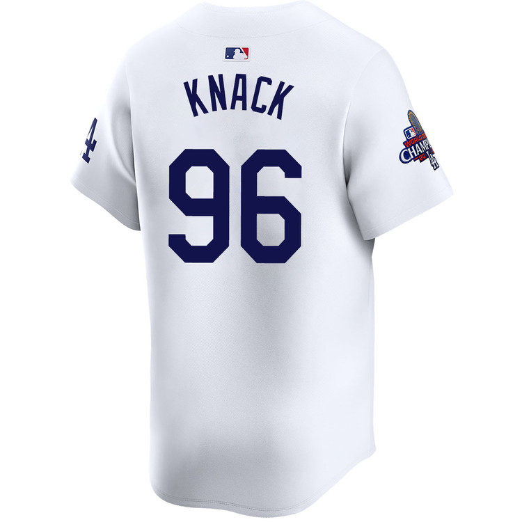 Landon Knack Los Angeles Dodgers Youth Home Limited World Series Champions Jersey