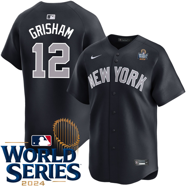 Trent Grisham New York Yankees Alternate Road Limited World Series Jersey