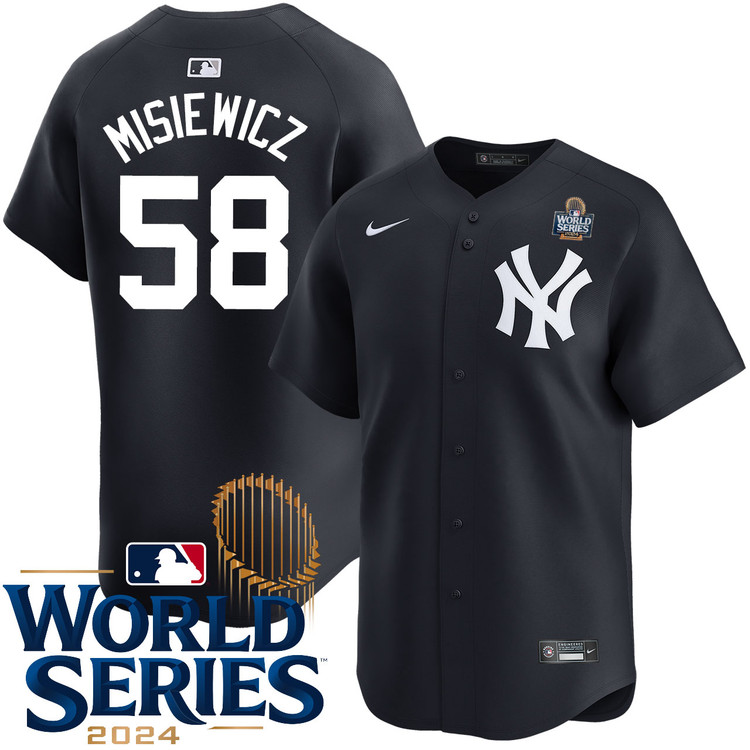 Anthony Misiewicz New York Yankees Alternate Limited World Series Jersey