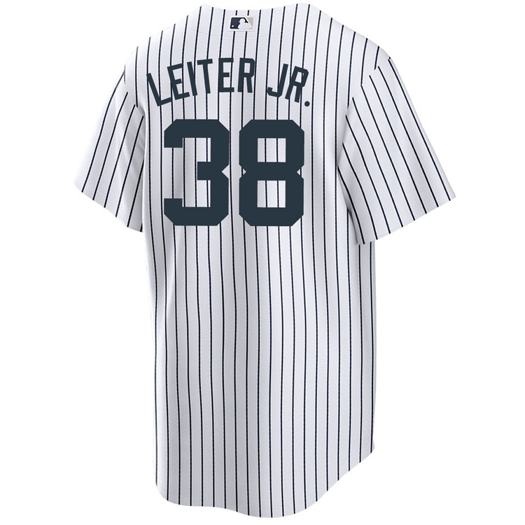 Mark Leiter Jr. New York Yankees Home World Series Jersey