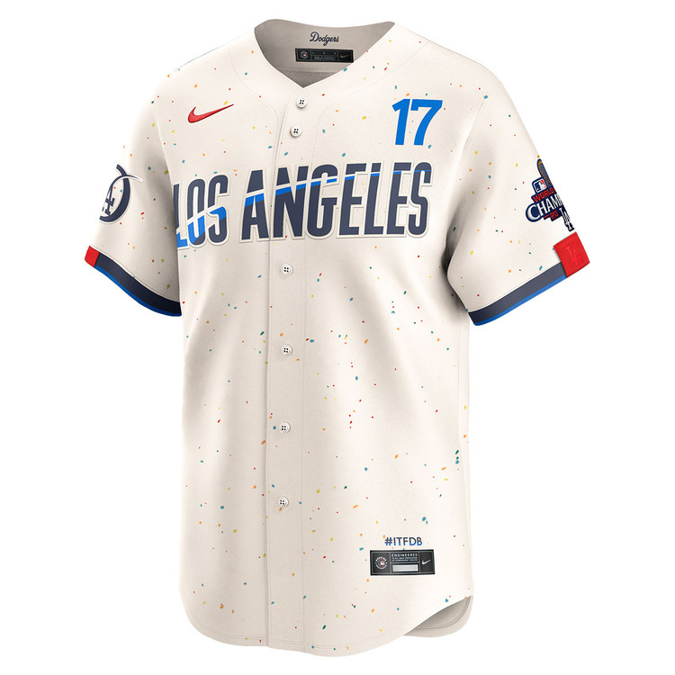 Shohei Ohtani Los Angeles Dodgers 2024 City Connect Limited World Series Champions Jersey