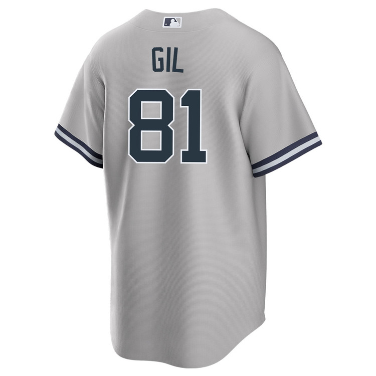 Luis Gil New York Yankees Road World Series Jersey