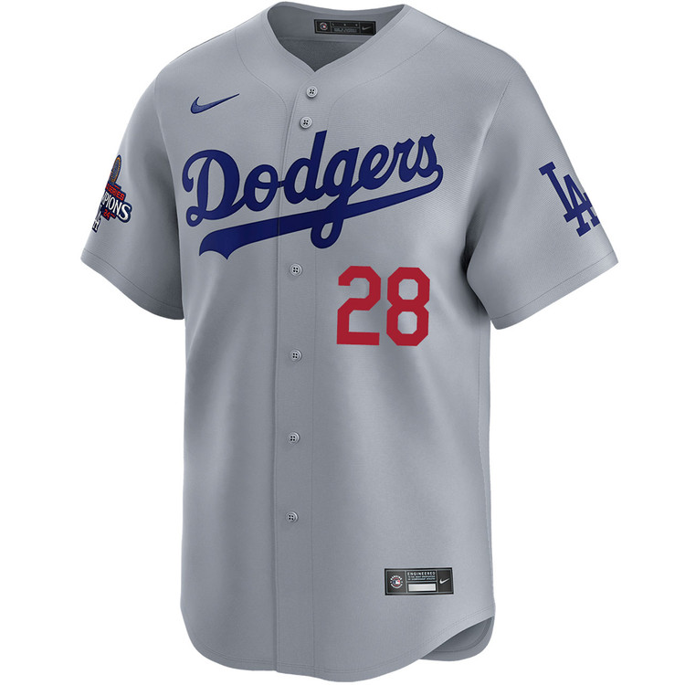 Bobby Miller Los Angeles Dodgers Alternate Road Limited World Series Champions Jersey