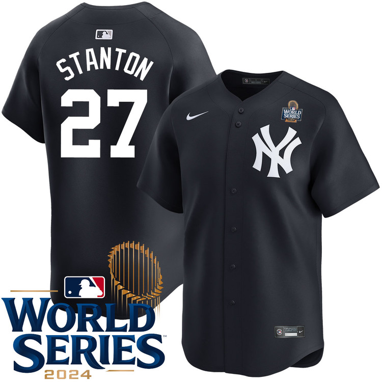 Giancarlo Stanton New York Yankees Alternate Limited World Series Jersey