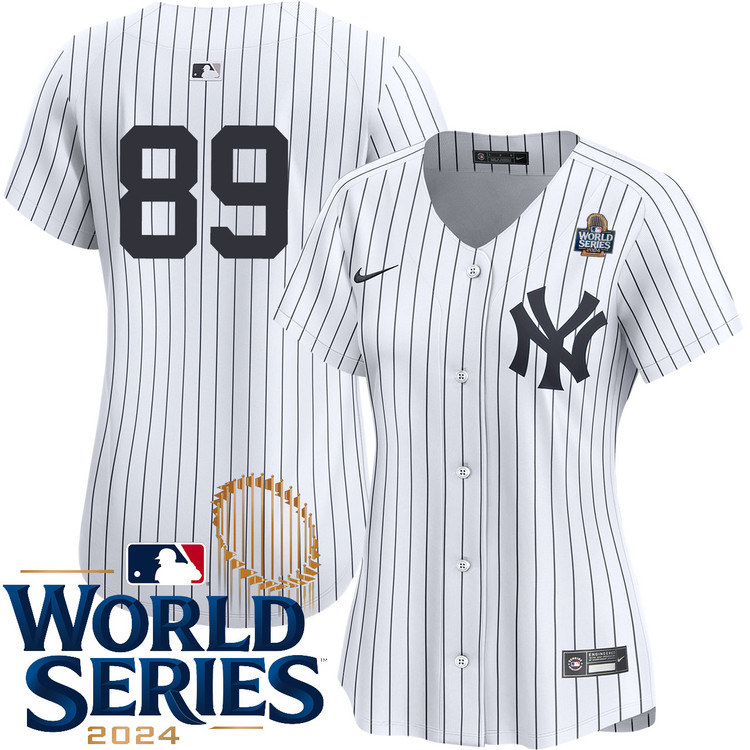 Jasson Dominguez New York Yankees Women's Home Limited Player World Series Jersey
