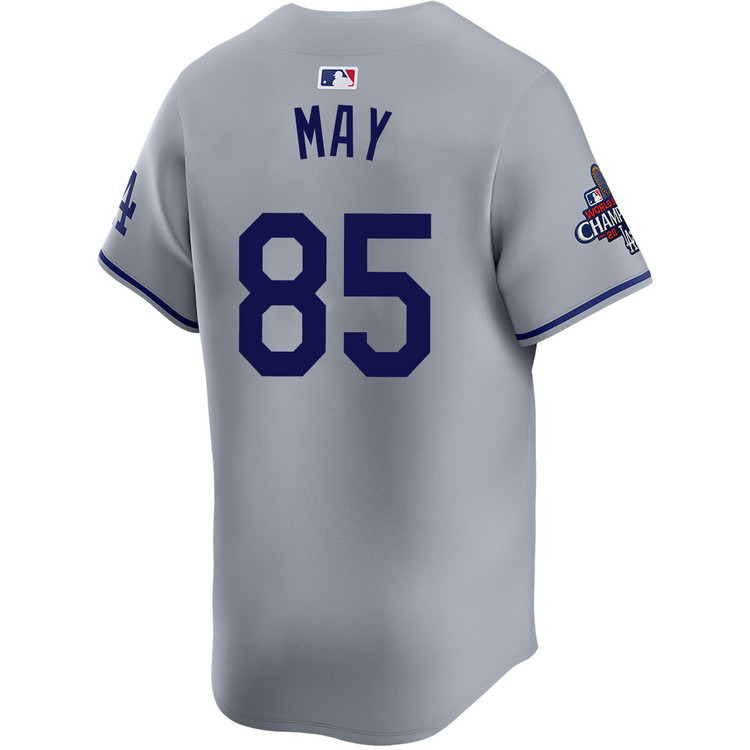 Dustin May Los Angeles Dodgers Road Limited World Series Champions Jersey