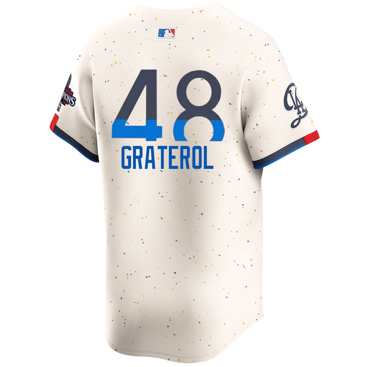 Brusdar Graterol Los Angeles Dodgers City Connect Limited World Series Champions Jersey
