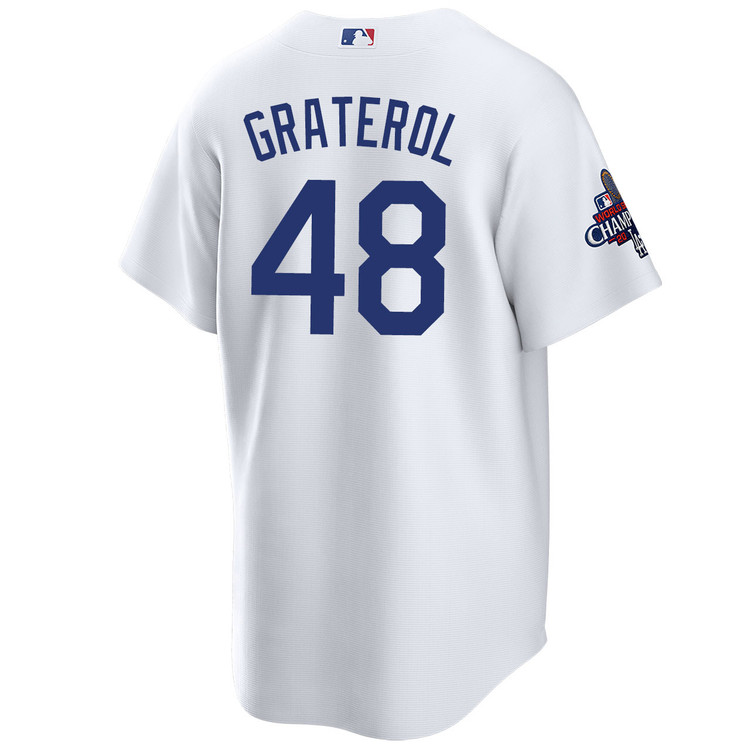 Brusdar Graterol Los Angeles Dodgers Home World Series Champions Jersey