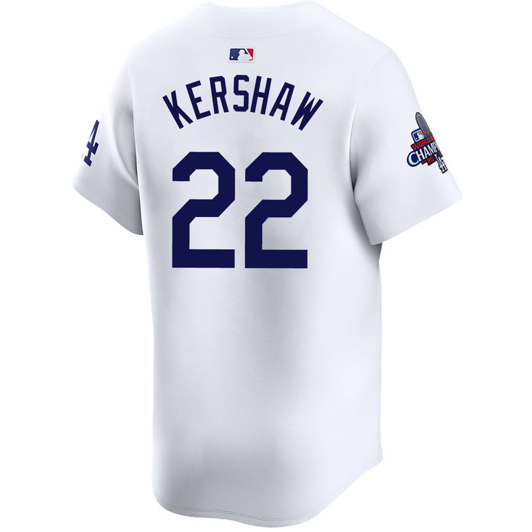Clayton Kershaw Los Angeles Dodgers Home Limited World Series Champions Jersey