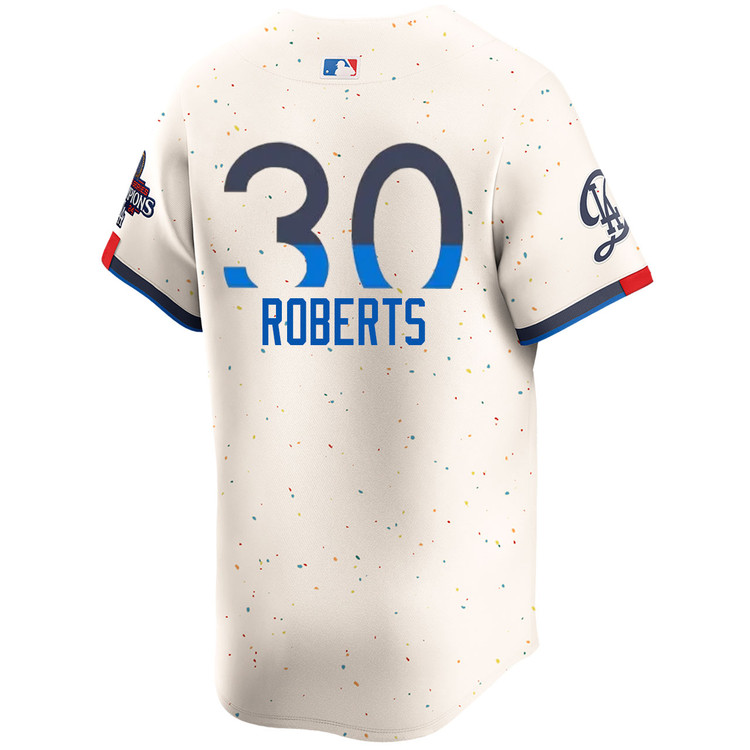 Dave Roberts Los Angeles Dodgers City Connect Limited World Series Champions Jersey