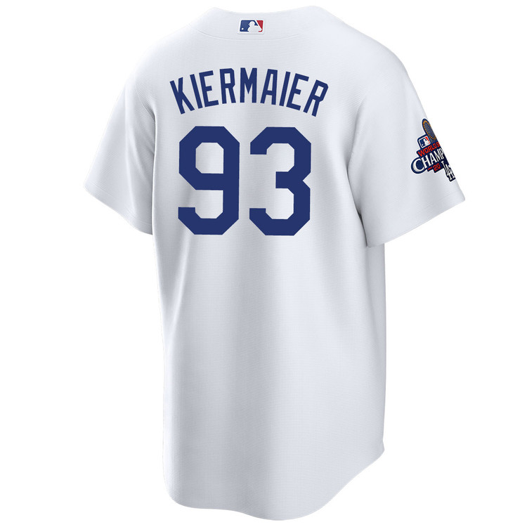 Kevin Kiermaier Los Angeles Dodgers Home World Series Champions Jersey
