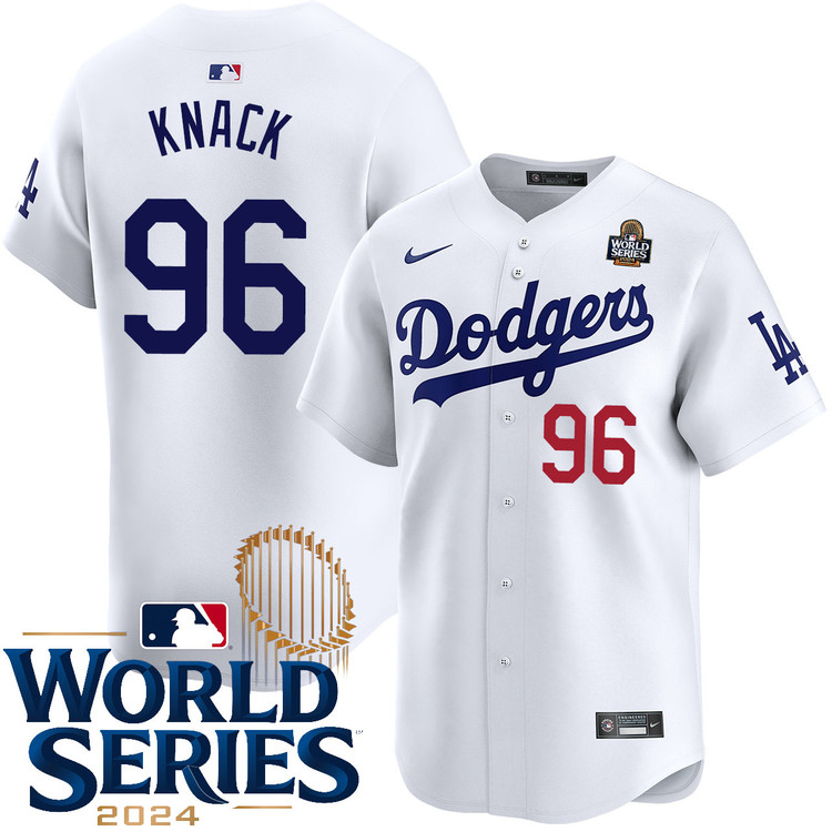 Landon Knack Los Angeles Dodgers Home Limited World Series Jersey