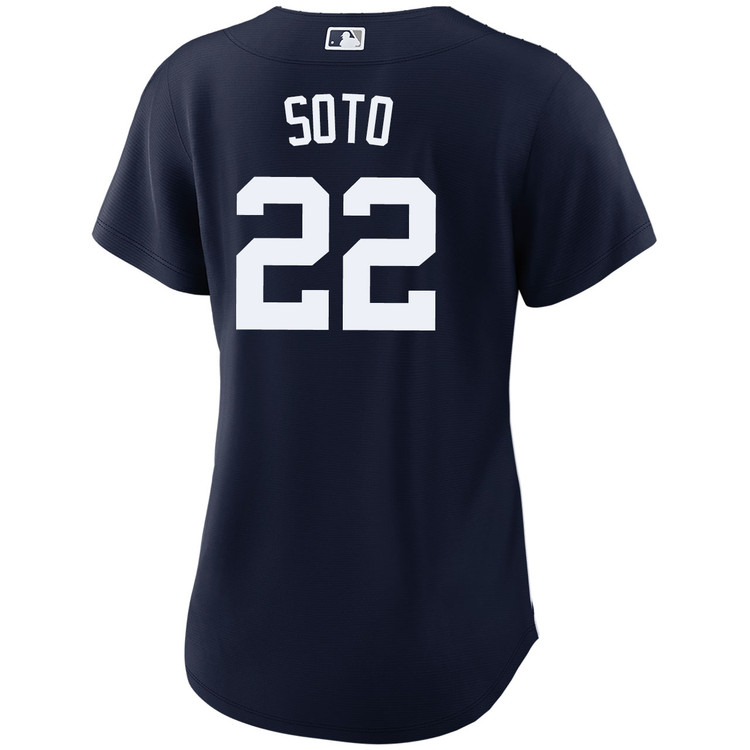 Juan Soto New York Yankees Women's Alternate Navy World Series Jersey